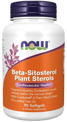 Beta-Sitosterol Plant Sterol Softgels by Now Foods  -  90 Softgel