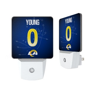NFL Los Angeles Rams Players Game Tactic Night Light 2-Pack - 1 of 4