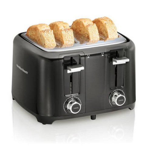 Black And Decker 4-slice Toaster With Extra Wide Slots In Black : Target