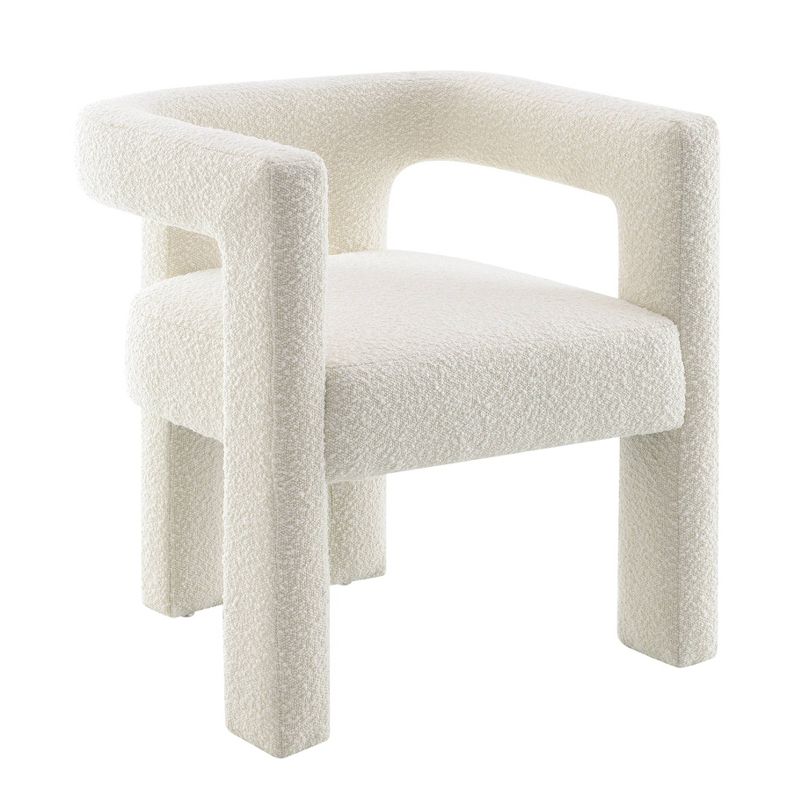 Mindi Boucle Fabric Dining Chair - Abbyson Living, 3 of 10