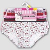 Hello Kitty & Friends Stripe 2-8 Years Girls Underwear Panties Briefs 4 Per  Pack