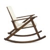 Christopher Knight Home Ridgewood Outdoor Acacia Wood Rocking Chair with Cushion - 4 of 4