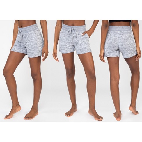 90 Degree By Reflex Super Soft Cationic Heather Lounge Shorts