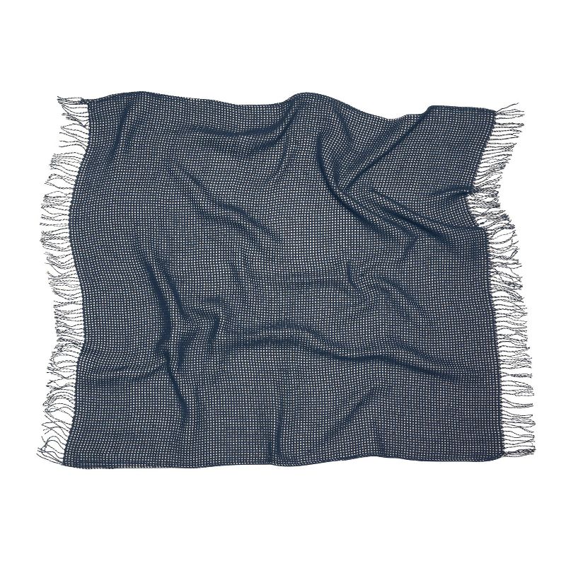Indoor/Outdoor Reversible Throw Blanket Indigo - Classic Accessories, 2 of 7
