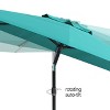 10' UV and Wind Resistant Tilting Market Patio Umbrella with Base - CorLiving - 4 of 4