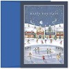 Masterpiece Studios Holiday Collection 18-Count Boxed Christmas Cards With Envelopes, 7.8" x 5.6", Holiday Village (938600) - 2 of 2