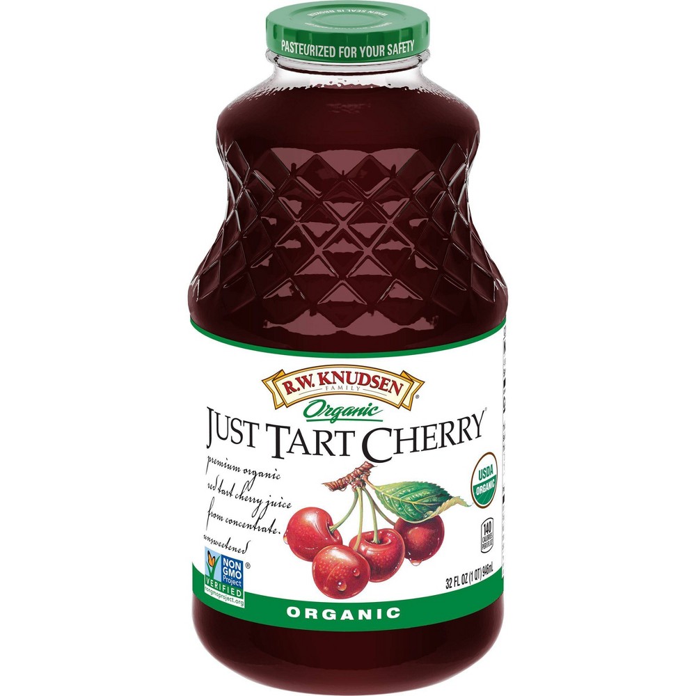 UPC 074682107821 product image for R.W. Knudsen Family Organic Just Tart Cherry Juice - 32 fl oz Glass Bottle | upcitemdb.com