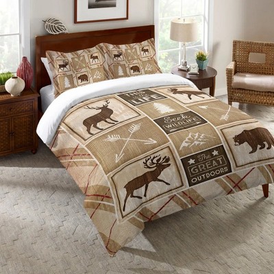 Laural Home Country Cabin 20" x 26" Comforter Sham