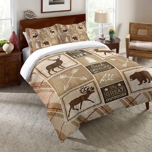 Laural Home Country Cabin 20" x 26" Comforter Sham - 1 of 1