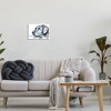 Stupell Industries Monochrome Ink Dog Portrait Abstract Watercolor Detail Wall Plaque Art - 2 of 4