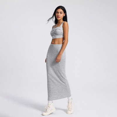 Women's Worsted Knit Ruched Tiny Tank Top Wild Fable™ Xxl Target