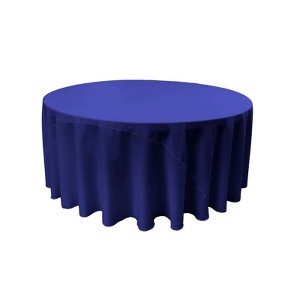 Slickblue Polyester Poplin Round Tablecloth 41 Different Colors 7 Sizes - 1 of 1