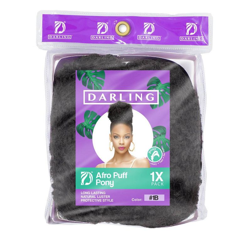 Darling Afro Puff Pony 1B, 1 of 11
