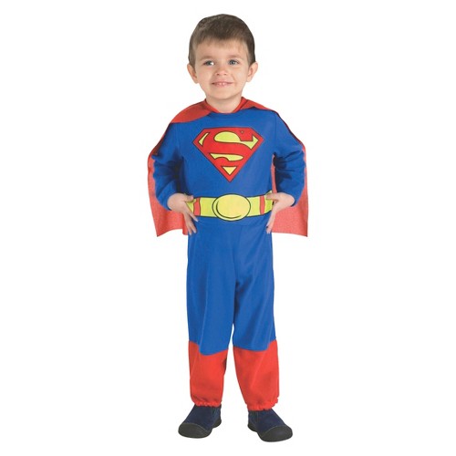 Halloween Superman Toddler Costume 2T-4T, Men's, Clear