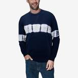 X RAY Men's Pullover Crewneck Tie Dye Fashion Sweater