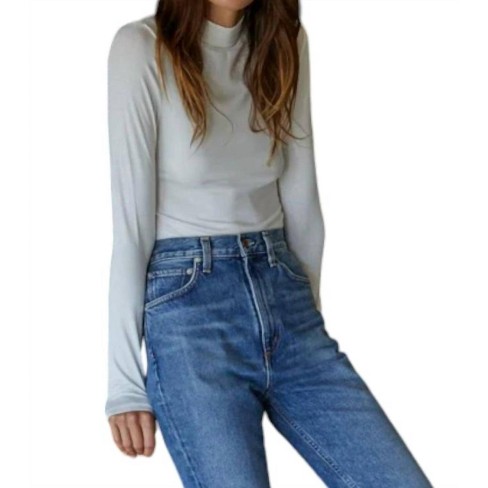 Turtle Neck Long Sleeve Top