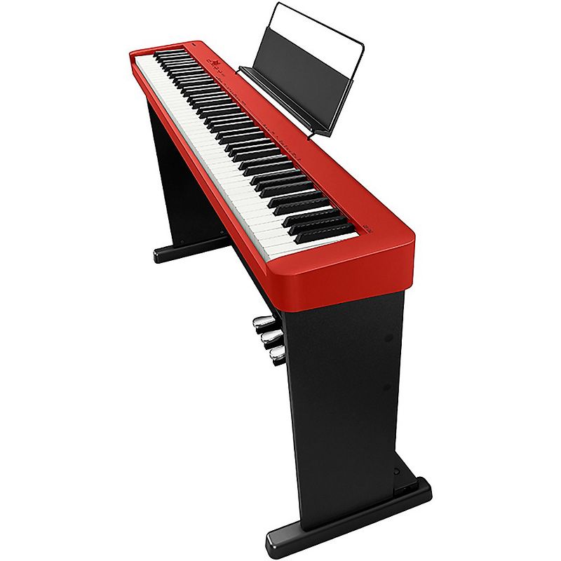 Casio CDP-S160 Digital Piano With Matching CS-470P Stand and Triple Pedal Red, 3 of 7