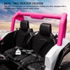 24V Kids Electric UTV - 4WD Ride-On Car with Parent Remote, LED Lights & Suspension | 110Lb Capacity, Ages 3-6 - 2 of 4