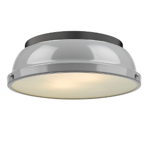Golden Lighting Duncan Flush Mount - 14" - 1 of 1