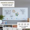 ECR4Kids MessageStor Magnetic Dry-Erase Glass Board with Magnets8in x 36in - 3 of 4