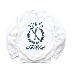 Simply Sage Market Women's Graphic Sweatshirt Apres Ski Club - 1 of 3