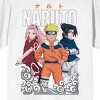 Naruto Classic Group Shot Crew Neck Short Sleeve Women's White T-shirt - 2 of 4