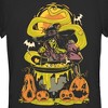 Juniors Womens Lost Gods Halloween Witches' Brew Scene T-Shirt - image 2 of 4