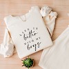 Simply Sage Market Life Is Better With My Boys Lightweight Garment Dyed Sweatshirt - 3 of 4