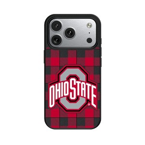NCAA Big Ten Universities Plaid MagSafe Compatible Cell Phone Case for Apple iPhone 17 Series - 1 of 4