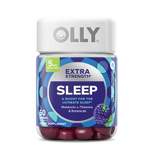 Olly Extra Strength Sleep Gummies with 5mg Melatonin - Blackberry Zen
