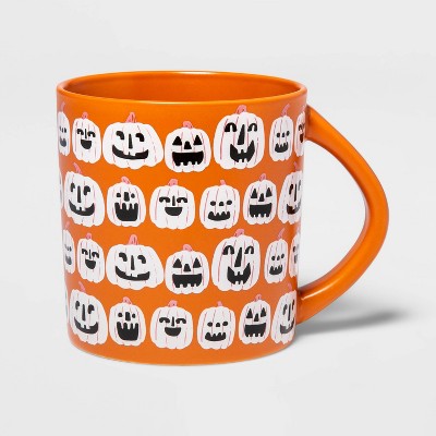16oz Stoneware Halloween Pumpkin Mug - Hyde & EEK! Boutique™