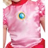 Toddler Super Mario Princess Peach Halloween Costume Dress with Headpiece - 4 of 4