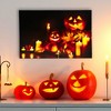 Northlight LED Lighted Jack-O-Lanterns and Candles Halloween Canvas Wall Art - 15.75" x 23.5" - 2 of 4