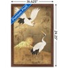 Trends International Reinders - Japanese Cranebirds Framed Wall Poster Prints - 3 of 4