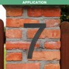 Unique Bargains 304 Stainless Steel Durable Rustproof House Numbers 1 Pc - 4 of 4