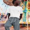 Dalix Astronaut Embroidered Fleece Jogger Cuff Sweatpant Sweats Soft Warm Cute Womens - 3 of 4