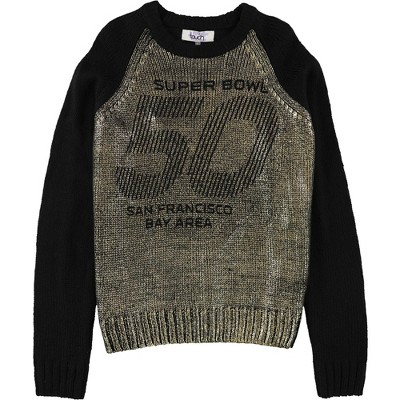 Touch Womens Super Bowl 50 Knit Sweater