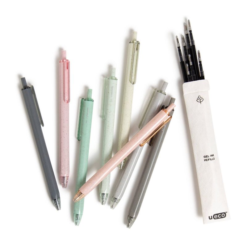 U Brands U-Eco 8ct Gel Ink Pens with Refills Essential Speckle, 5 of 10