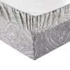 Paisley 4 Piece Printed Sheet Set, Double Brushed Microfiber by Sweet Home Collection® - 3 of 4