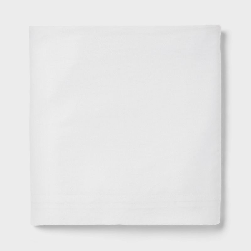 Cotton Blend Sateen Flat Sheet - Room Essentials™, 1 of 6