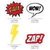 Big Dot of Happiness Bam Superhero - DIY Shaped Baby Shower or Birthday Party Cut-Outs - 24 Count - 2 of 4