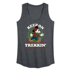 Women's - Disney - Keep On Trekkin Graphic Racerback Tank - 1 of 4