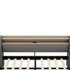 Sapphtopaz Twin Size Upholstered Bed Frame, Versatile Daybed with Trundle/Storage for Guest Bedrooms, Teens & Small Spaces - 2 of 4
