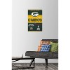 Trends International NFL Green Bay Packers - Champions 23 Unframed Wall Poster Prints - 2 of 4