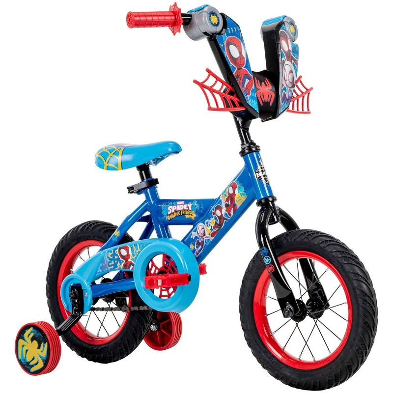 Huffy Marvel 12&#34; Spidey and His Amazing Friends Kids&#39; Bike - Blue, 4 of 11