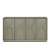 Bella Depot 4-Door Wooden Cabinet with Adjustable Shelves - 4 of 4