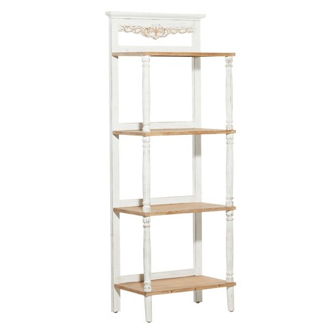 Target white store shelving unit