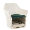 Sapphtopaz Velvet 2 in 1 Accent Chair with Pet Space Upholstered Single Sofa Chair with Armrest Leisure Lounge Chair for Living Room,Bedroom - 3 of 4