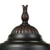 John Timberland Casa Sierra Vintage Rustic Outdoor Post Light Bronze with Pier Adapter 24 1/2" Clear Seeded Glass for Exterior Barn Deck House Porch - 2 of 4