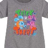 Girls' - Blue's Clues & You! - Trick Or Treat Graphic Short Sleeve Fleece Dress - 2 of 4